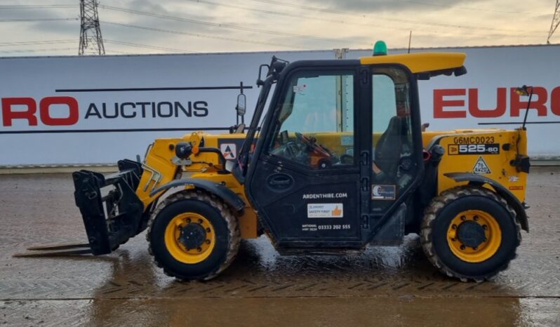 2019 JCB 525-60 Hi Viz Telehandlers For Auction: Leeds – 22nd, 23rd, 24th & 25th January 25 @ 8:00am full