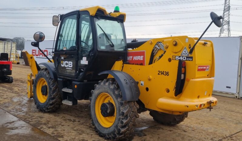 2019 JCB 540-170 Telehandlers For Auction: Leeds – 22nd, 23rd, 24th & 25th January 25 @ 8:00am full