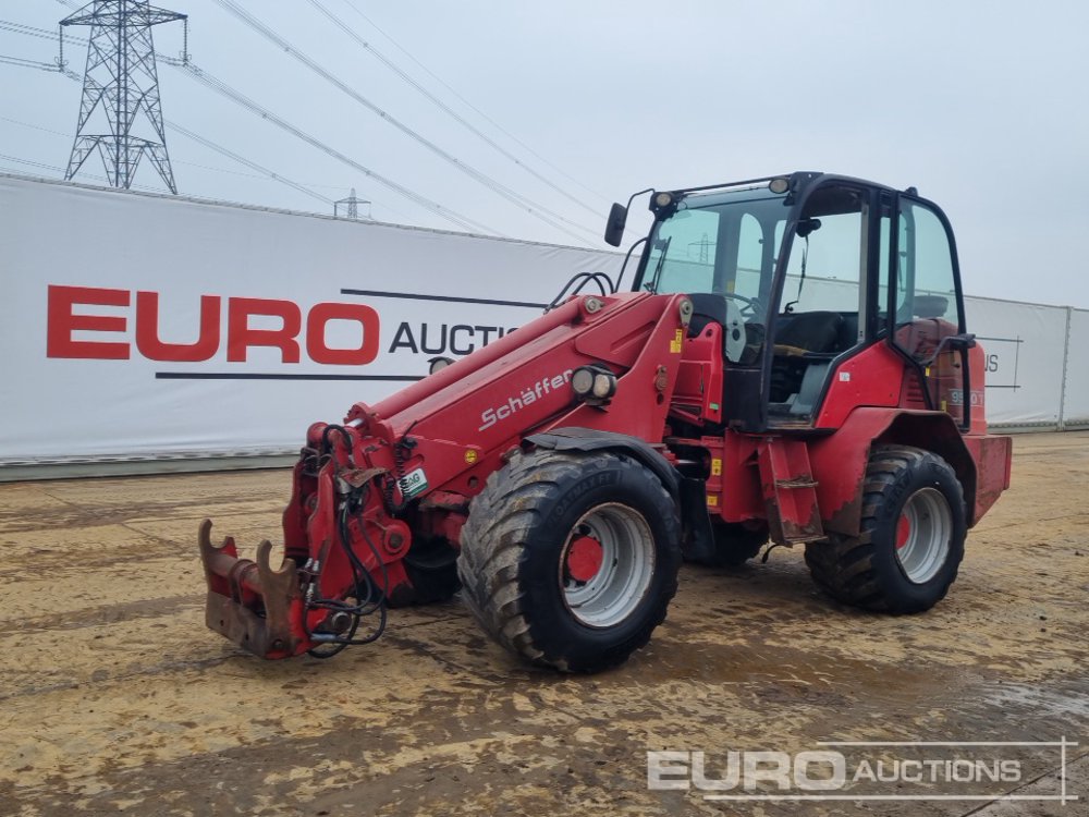 2015 Schaffer 9530T Telehandlers For Auction: Leeds – 22nd, 23rd, 24th & 25th January 25 @ 8:00am