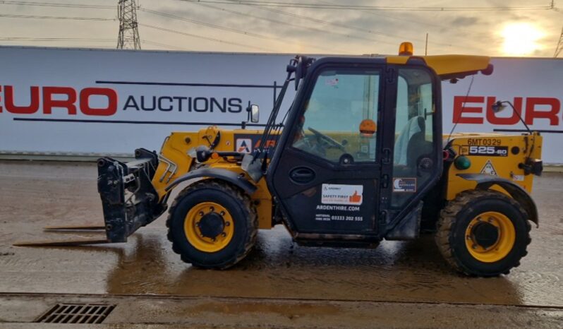 2018 JCB 525-60 Hi Viz Telehandlers For Auction: Leeds – 22nd, 23rd, 24th & 25th January 25 @ 8:00am full