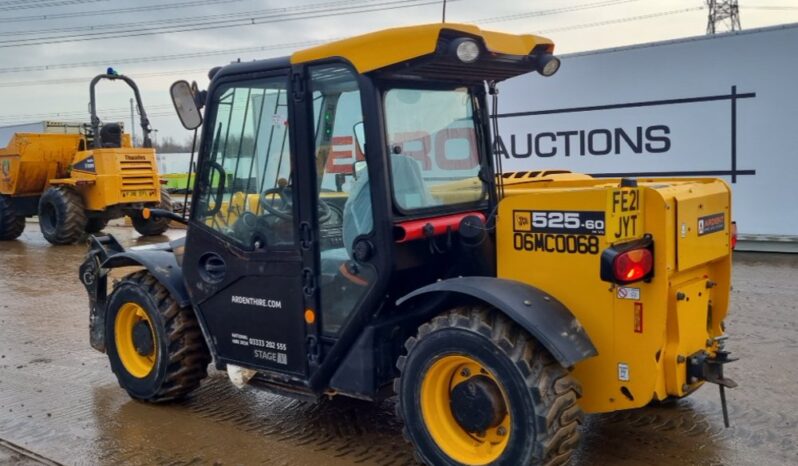 2021 JCB 525-60 Hi Viz Telehandlers For Auction: Leeds – 22nd, 23rd, 24th & 25th January 25 @ 8:00am full