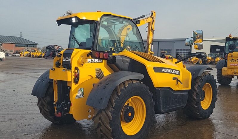 2021 JCB 538-60 Telehandlers For Auction: Leeds – 22nd, 23rd, 24th & 25th January 25 @ 8:00am full