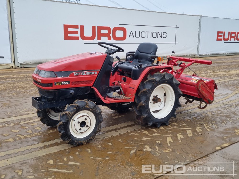 Mitsubishi MT155 Compact Tractors For Auction: Leeds – 22nd, 23rd, 24th & 25th January 25 @ 8:00am