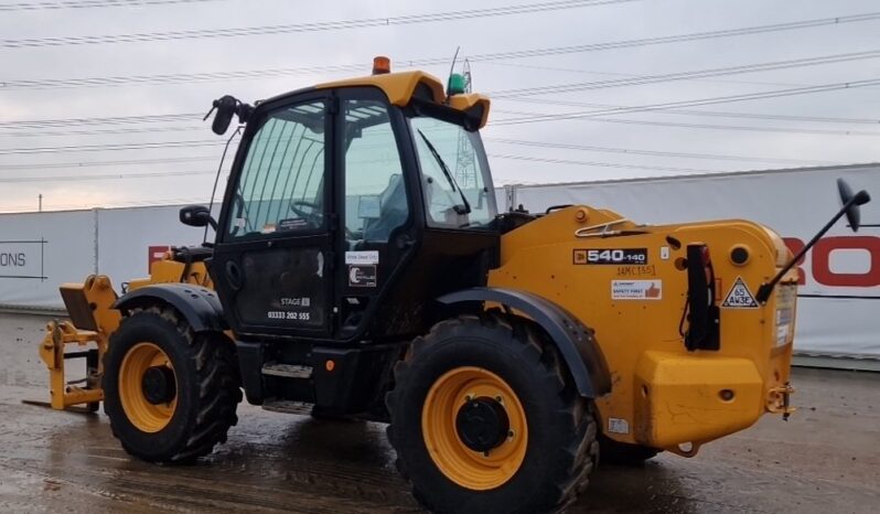 2020 JCB 540-140 Hi Viz Telehandlers For Auction: Leeds – 22nd, 23rd, 24th & 25th January 25 @ 8:00am full