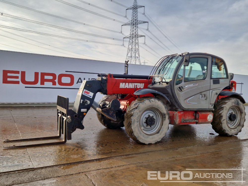 2015 Manitou MT1335 Telehandlers For Auction: Leeds – 22nd, 23rd, 24th & 25th January 25 @ 8:00am