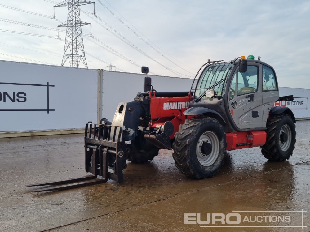 2015 Manitou MT1135 Telehandlers For Auction: Leeds – 22nd, 23rd, 24th & 25th January 25 @ 8:00am