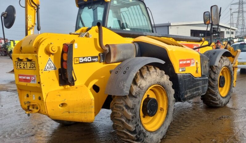 2018 JCB 540-140 Hi Viz Telehandlers For Auction: Leeds – 22nd, 23rd, 24th & 25th January 25 @ 8:00am full