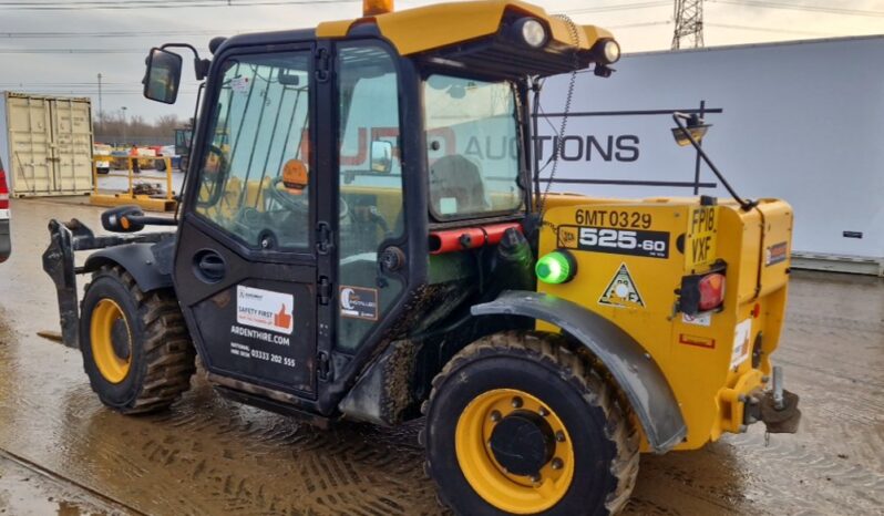 2018 JCB 525-60 Hi Viz Telehandlers For Auction: Leeds – 22nd, 23rd, 24th & 25th January 25 @ 8:00am full