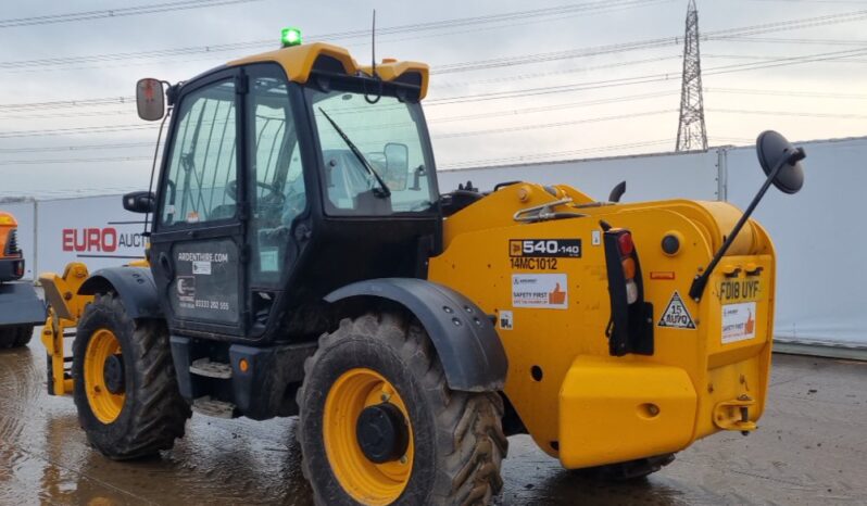 2018 JCB 540-140 Hi Viz Telehandlers For Auction: Leeds – 22nd, 23rd, 24th & 25th January 25 @ 8:00am full