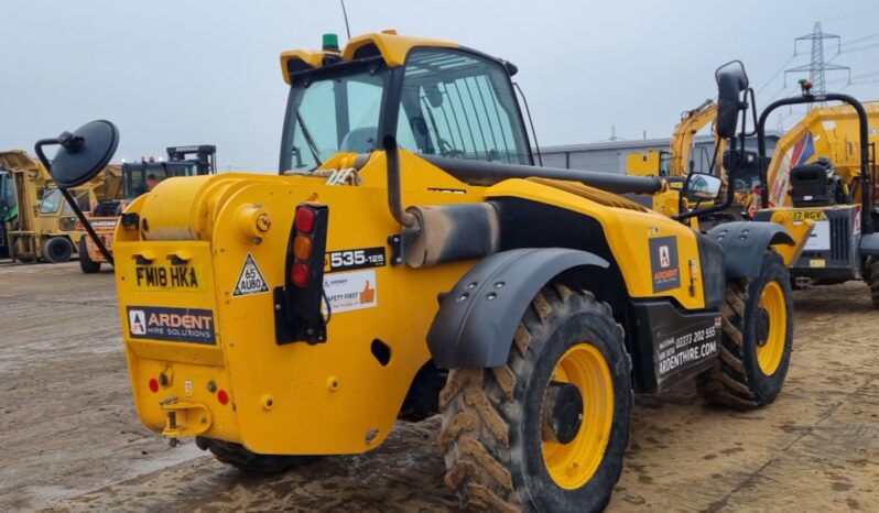 2018 JCB 535-125 Hi Viz Telehandlers For Auction: Leeds – 22nd, 23rd, 24th & 25th January 25 @ 8:00am full