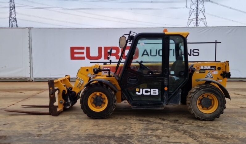 2019 JCB 525-60 Hi Viz Telehandlers For Auction: Leeds – 22nd, 23rd, 24th & 25th January 25 @ 8:00am full