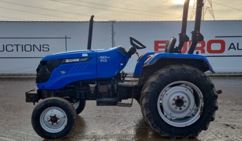 2018 Solis 50RX Compact Tractors For Auction: Leeds – 22nd, 23rd, 24th & 25th January 25 @ 8:00am full