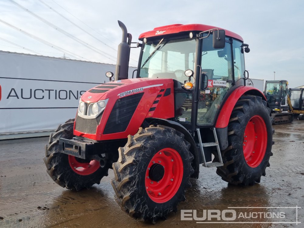 2022 Zetor PROXIMA 100 Tractors For Auction: Leeds – 22nd, 23rd, 24th & 25th January 25 @ 8:00am