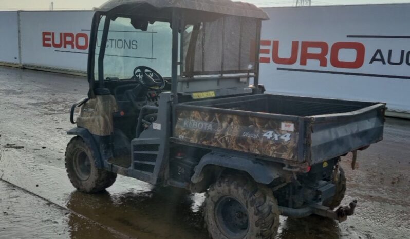 2011 Kubota RTV900-EU Utility Vehicles For Auction: Leeds – 22nd, 23rd, 24th & 25th January 25 @ 8:00am full