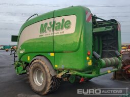 2019 McHale Fusion 3 Plus Single Axle Round Baler, Wrapper, Wide Angle PTO Shaft (Controls In Office Local Farm ) Farm Machinery For Auction: Leeds – 22nd, 23rd, 24th & 25th January 25 @ 8:00am full