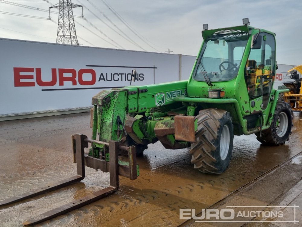 Merlo P38.14 Telehandlers For Auction: Leeds – 22nd, 23rd, 24th & 25th January 25 @ 8:00am