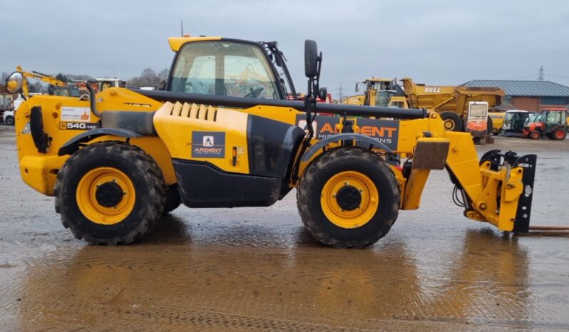 2018 JCB 540-140 Hi Viz Telehandlers For Auction: Leeds – 22nd, 23rd, 24th & 25th January 25 @ 8:00am full