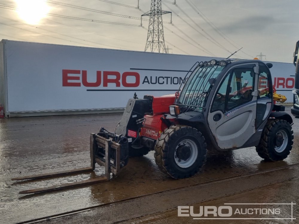 2014 Manitou MT625 Telehandlers For Auction: Leeds – 22nd, 23rd, 24th & 25th January 25 @ 8:00am