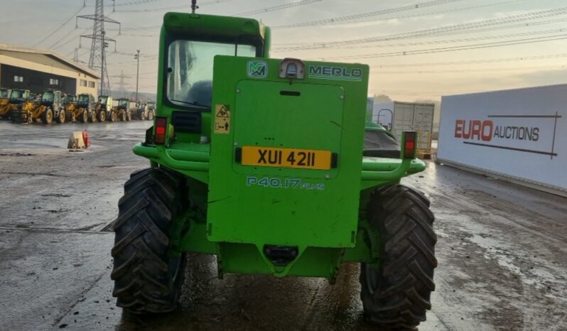 2018 Merlo P40.17 PLUS Telehandlers For Auction: Leeds – 22nd, 23rd, 24th & 25th January 25 @ 8:00am full