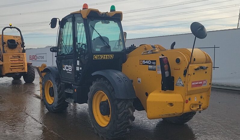 2018 JCB 540-140 Hi Viz Telehandlers For Auction: Leeds – 22nd, 23rd, 24th & 25th January 25 @ 8:00am full