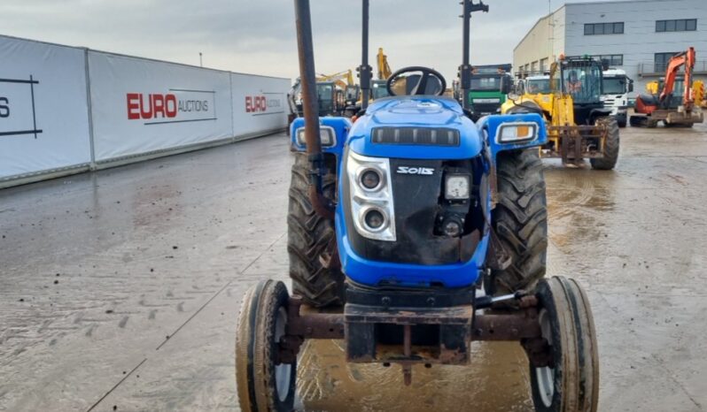 2018 Solis 50RX Compact Tractors For Auction: Leeds – 22nd, 23rd, 24th & 25th January 25 @ 8:00am full