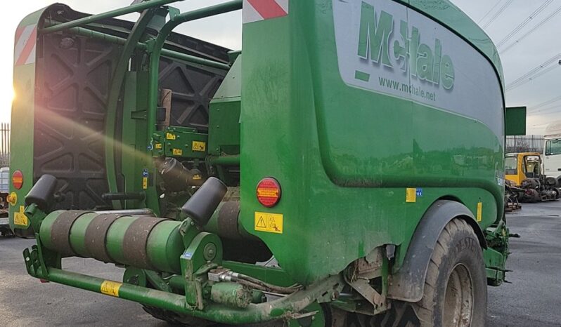 2019 McHale Fusion 3 Plus Single Axle Round Baler, Wrapper, Wide Angle PTO Shaft (Controls In Office Local Farm ) Farm Machinery For Auction: Leeds – 22nd, 23rd, 24th & 25th January 25 @ 8:00am full