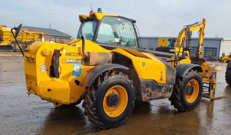 2019 JCB 540-140 Hi Viz Telehandlers For Auction: Leeds – 22nd, 23rd, 24th & 25th January 25 @ 8:00am full