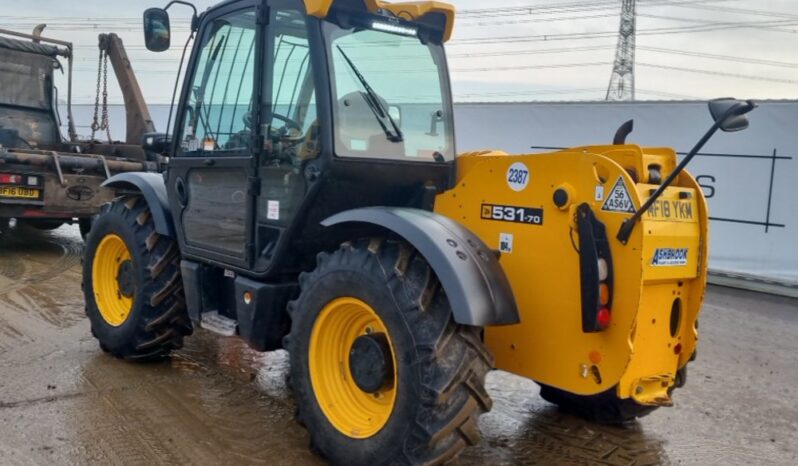 2018 JCB 531-70 Telehandlers For Auction: Leeds – 22nd, 23rd, 24th & 25th January 25 @ 8:00am full