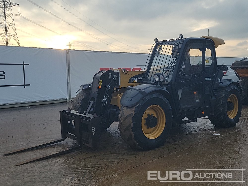 2015 CAT TH336C Telehandlers For Auction: Leeds – 22nd, 23rd, 24th & 25th January 25 @ 8:00am