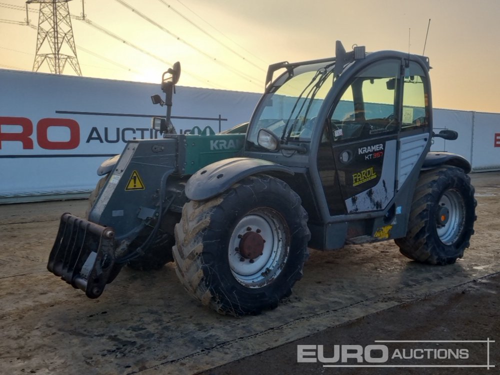 2018 Kramer KT357 Telehandlers For Auction: Leeds – 22nd, 23rd, 24th & 25th January 25 @ 8:00am