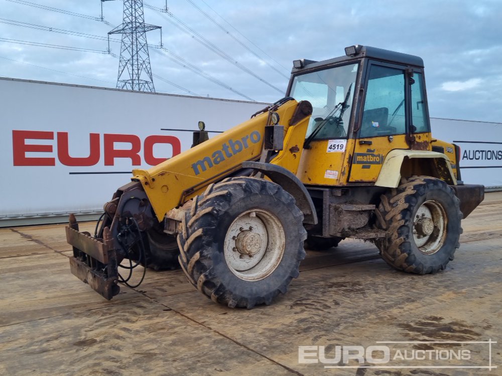 Matbro TR250 Telehandlers For Auction: Leeds – 22nd, 23rd, 24th & 25th January 25 @ 8:00am