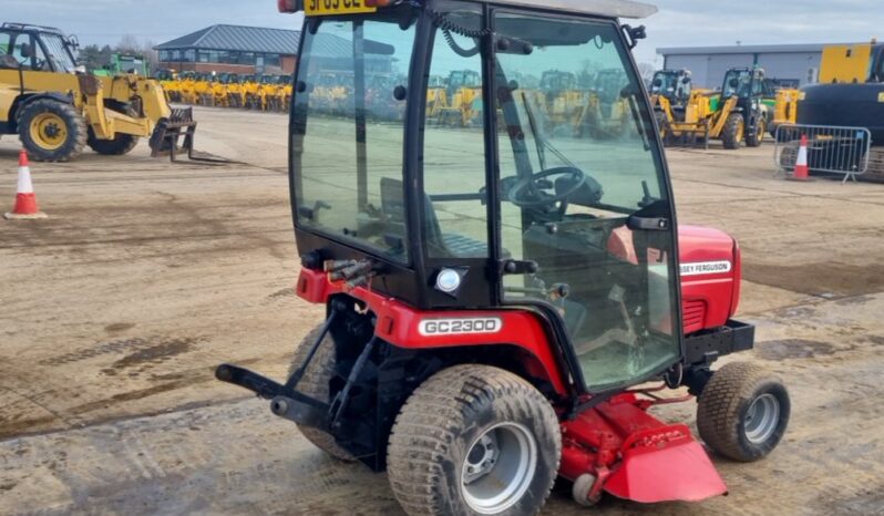 Massey Ferguson GC2300 Compact Tractors For Auction: Leeds – 22nd, 23rd, 24th & 25th January 25 @ 8:00am full