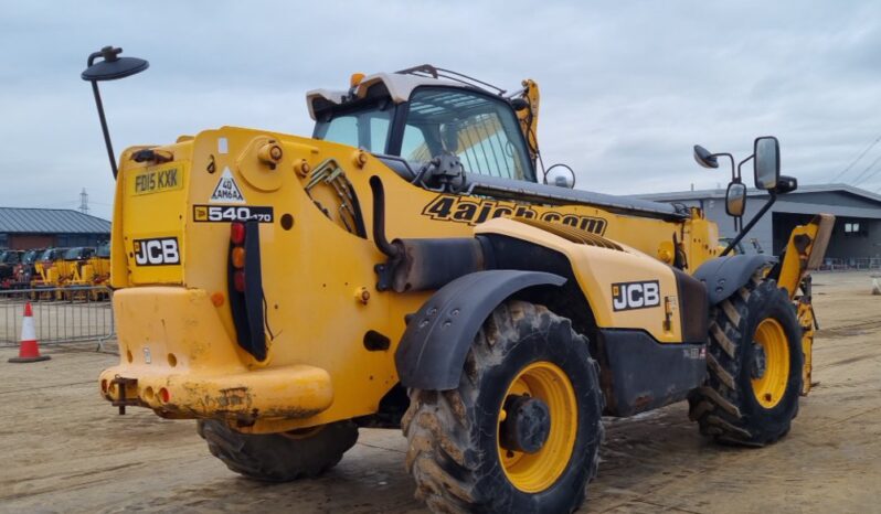 2015 JCB 540-170 Telehandlers For Auction: Leeds – 22nd, 23rd, 24th & 25th January 25 @ 8:00am full