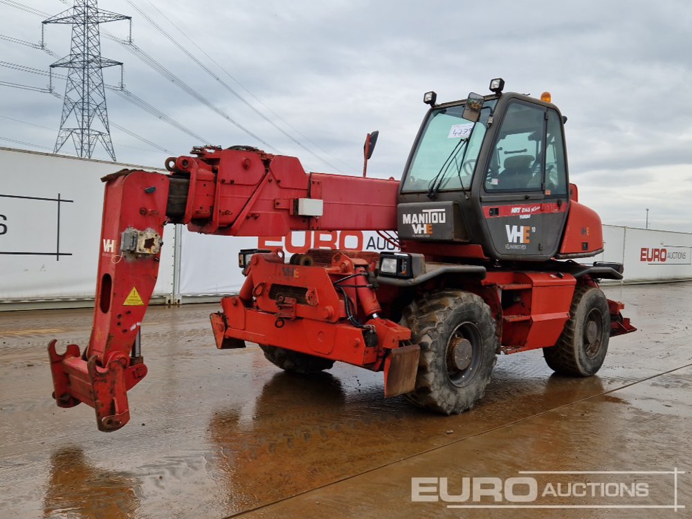 Manitou MRT2245 Telehandlers For Auction: Leeds – 22nd, 23rd, 24th & 25th January 25 @ 8:00am