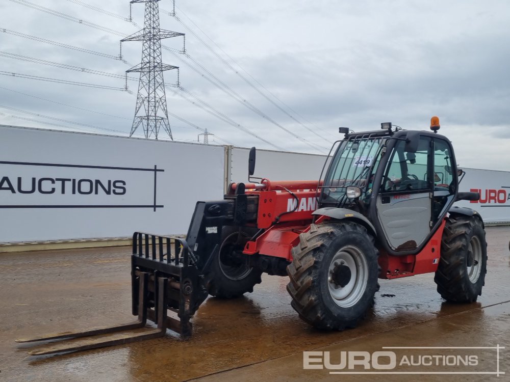 Manitou MT932 Telehandlers For Auction: Leeds – 22nd, 23rd, 24th & 25th January 25 @ 8:00am