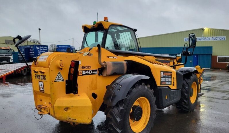 2019 JCB 540 140 Hi Viz Telehandler full