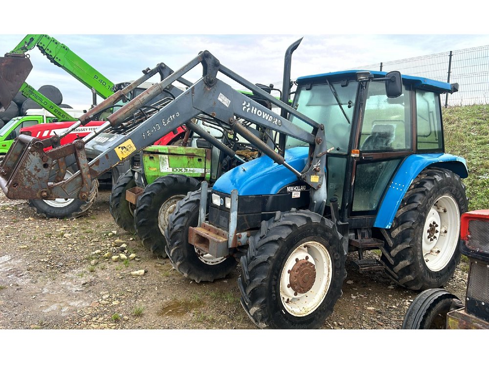 1997 New Holland 6635DT 4WD Tractor, Allied 594 Loader, PUH, 2 Spool Valves Tractors For Auction: Leeds – 5th, 6th, 7th & 8th March 2025 @ 8:00am