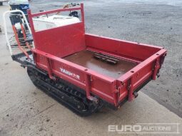 Yanmar CDA121 Tracked Dumpers For Auction: Dromore – 21st & 22nd February 2025 @ 9:00am full