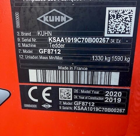 KUHN GF8712 full