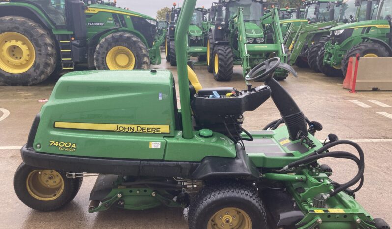 John Deere 7400A mower full