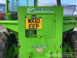 Merlo P40.7 Telehandlers For Auction: Dromore – 21st & 22nd February 2025 @ 9:00am full