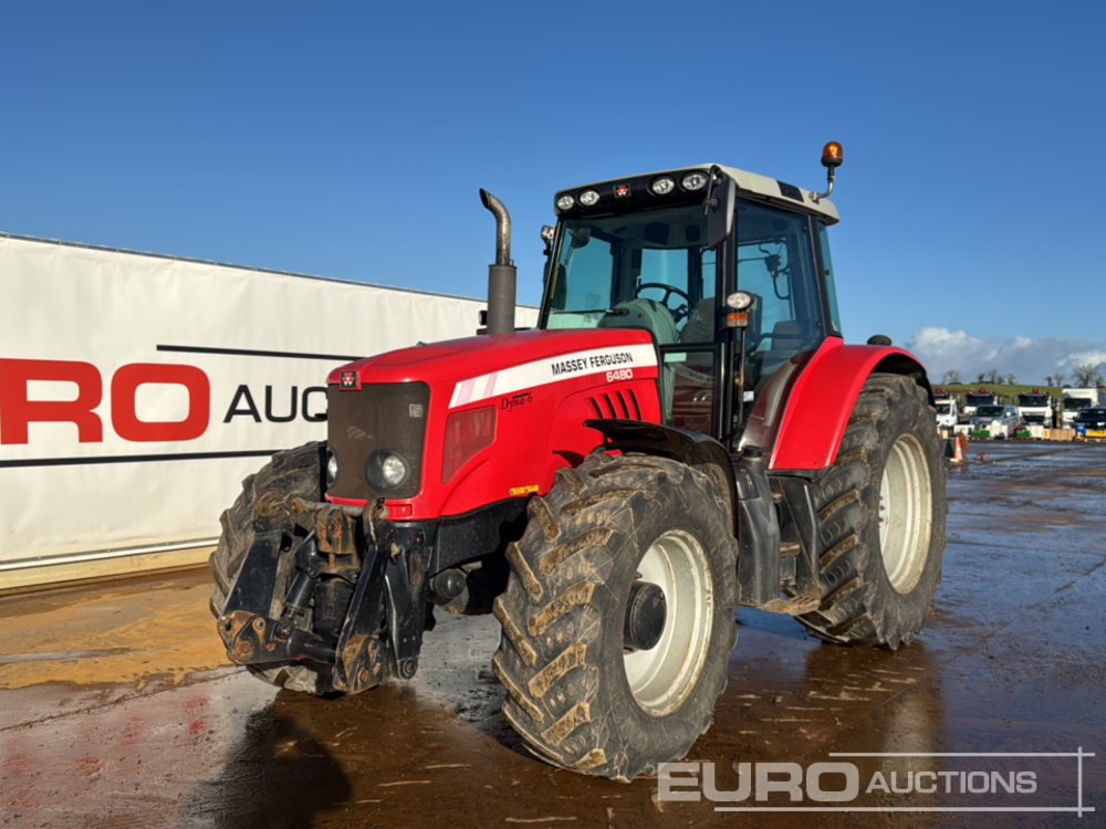 Massey Ferguson 6480 DYNA-6 Tractors For Auction: Dromore – 21st & 22nd February 2025 @ 9:00am