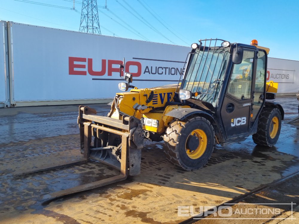 2018 JCB 525-60 Hi Viz Telehandlers For Auction: Leeds – 5th, 6th, 7th & 8th March 2025 @ 8:00am