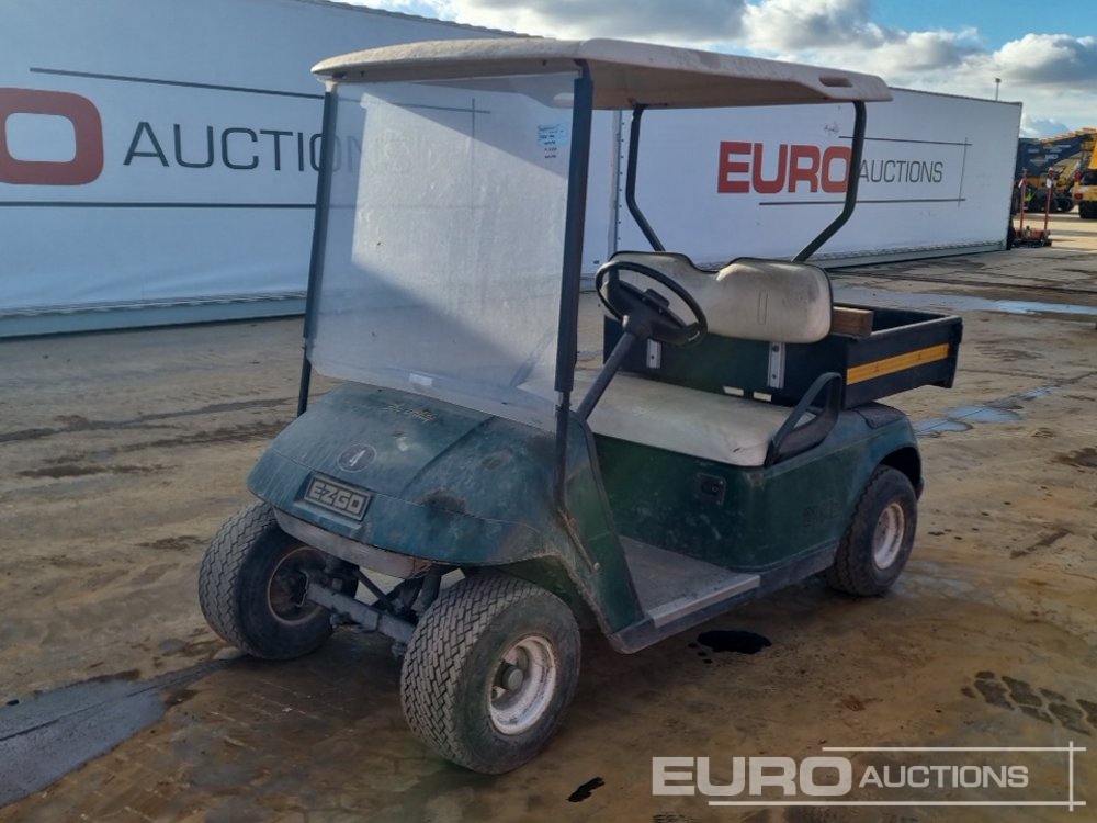 Ezgo Electric Golf Buggy (Flat Battery) Golf Carts For Auction: Leeds – 5th, 6th, 7th & 8th March 2025 @ 8:00am