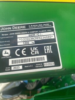 John Deere 643R full