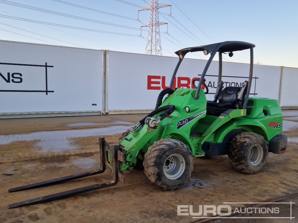 2019 Avant 745 Telehandlers For Auction: Leeds – 5th, 6th, 7th & 8th March 2025 @ 8:00am