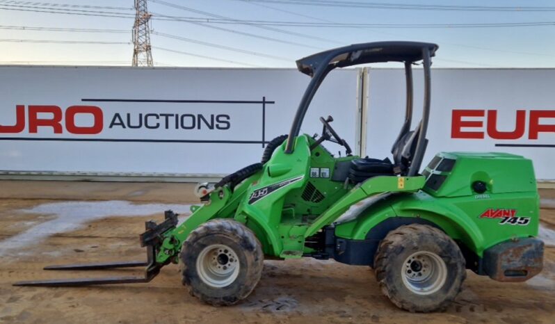 2019 Avant 745 Telehandlers For Auction: Leeds – 5th, 6th, 7th & 8th March 2025 @ 8:00am full