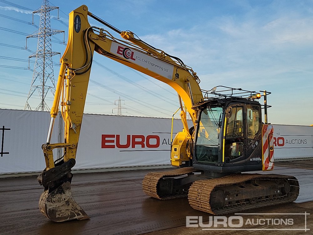 2021 Kobelco SK140SRLC-7 10 Ton+ Excavators For Auction: Leeds – 5th, 6th, 7th & 8th March 2025 @ 8:00am