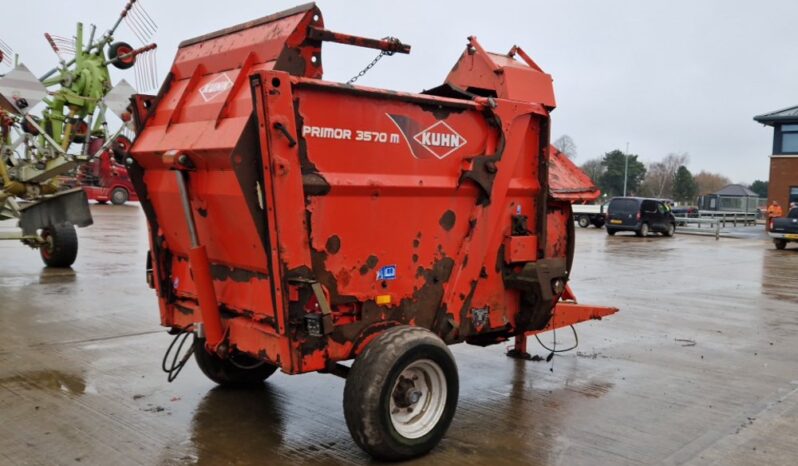 2011 Kuhn Primor 3570M Single Axle Draw Bar PTO Driven Bale Shredder Farm Machinery For Auction: Leeds – 5th, 6th, 7th & 8th March 2025 @ 8:00am full