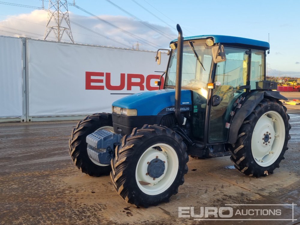 New Holland TN65S Tractors For Auction: Leeds – 5th, 6th, 7th & 8th March 2025 @ 8:00am